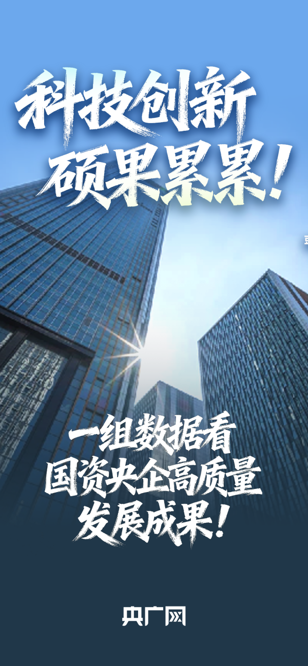 配资门户官方网站查询 数读“十四五”答卷︱科技创新硕果累累！一组数据看国资央企高质量发展成果！